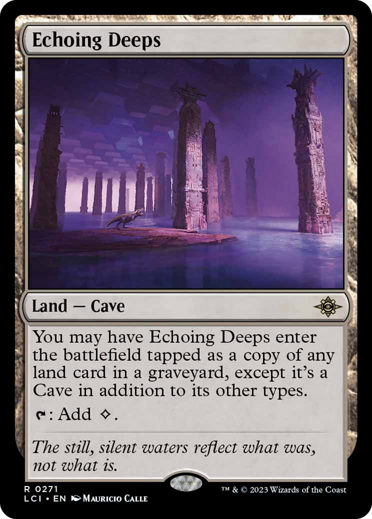 Echoing Deeps [The Lost Caverns of Ixalan] - The Mythic Store | 24h Order Processing