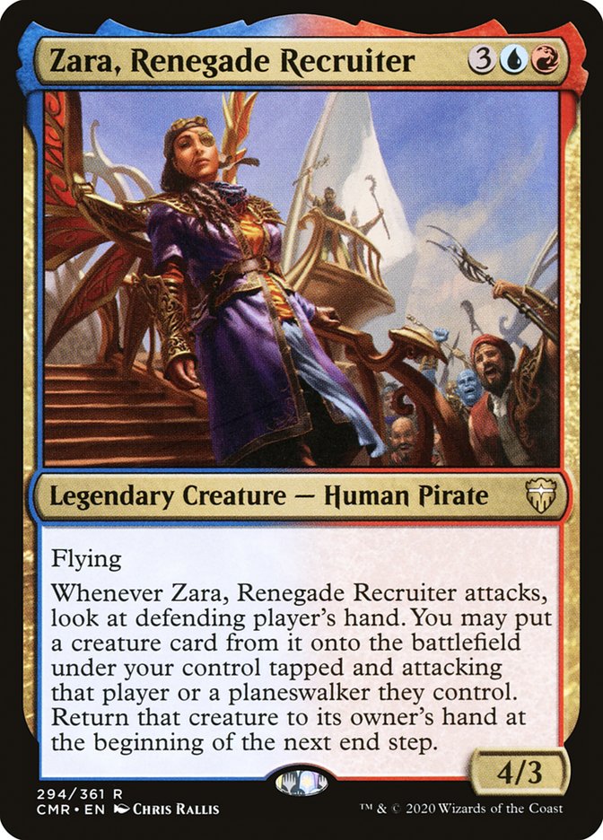 Zara, Renegade Recruiter [Commander Legends] - The Mythic Store | 24h Order Processing