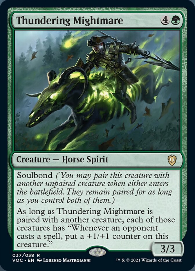 Thundering Mightmare [Innistrad: Crimson Vow Commander] - The Mythic Store | 24h Order Processing