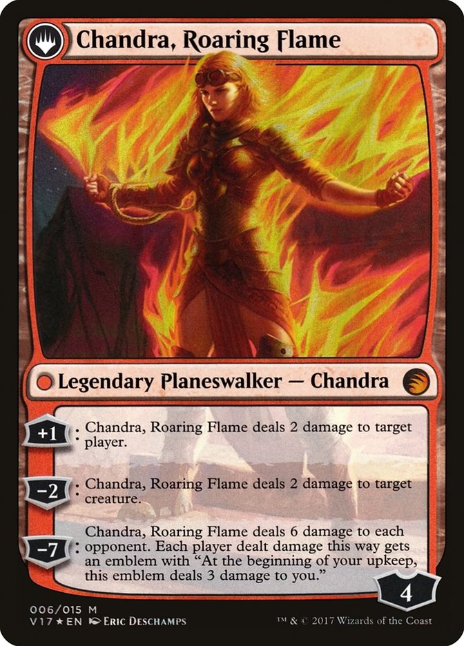 Chandra, Fire of Kaladesh // Chandra, Roaring Flame [From the Vault: Transform] - The Mythic Store | 24h Order Processing