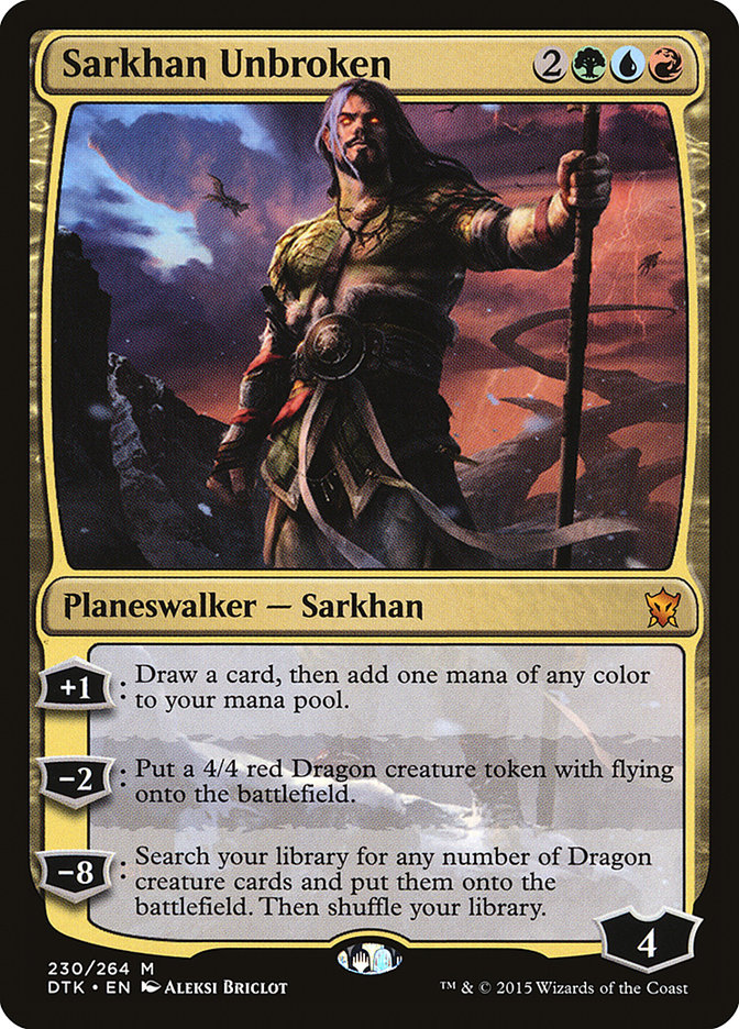 Sarkhan Unbroken [Dragons of Tarkir] - The Mythic Store | 24h Order Processing