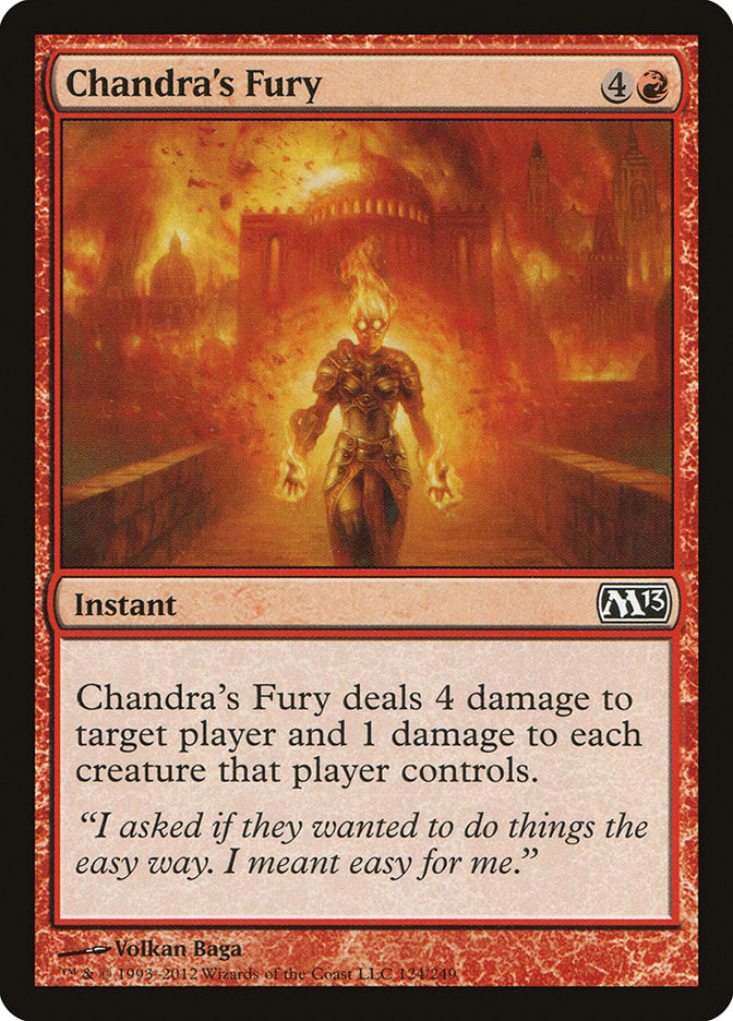 Chandra's Fury [Magic 2013] - The Mythic Store | 24h Order Processing