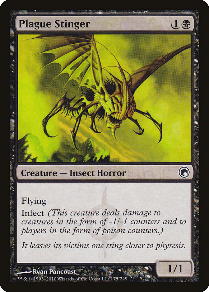 Plague Stinger [Scars of Mirrodin] - The Mythic Store | 24h Order Processing