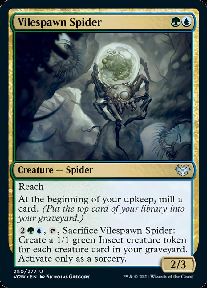 Vilespawn Spider [Innistrad: Crimson Vow] - The Mythic Store | 24h Order Processing