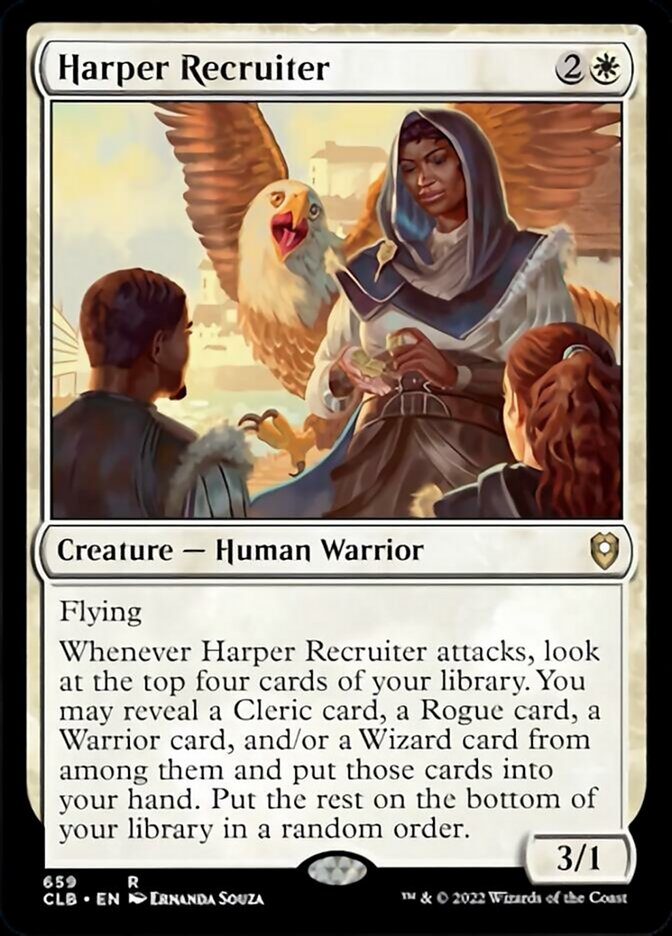 Harper Recruiter [Commander Legends: Battle for Baldur's Gate] - The Mythic Store | 24h Order Processing