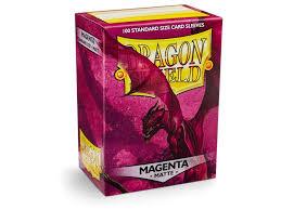 Dragon Shield Matte Sleeve - Magenta ‘Fuchsin’ 100ct - The Mythic Store | 24h Order Processing