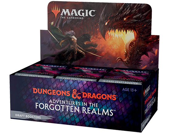 Adventures in the Forgotten Realms Draft Booster Box - The Mythic Store | 24h Order Processing