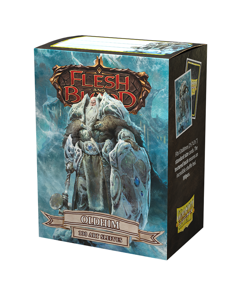 Dragon Shield Matte Sleeve - Flesh and Blood: Oldhim - The Mythic Store | 24h Order Processing