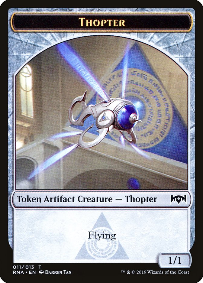 Bird // Thopter Double-Sided Token [Ravnica Allegiance Guild Kit Tokens] - The Mythic Store | 24h Order Processing