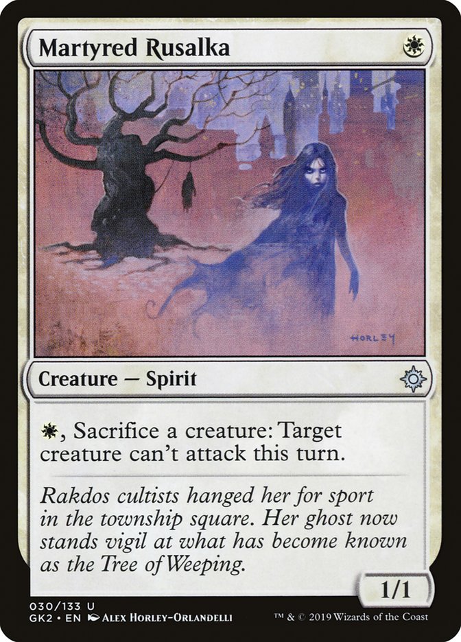 Martyred Rusalka [Ravnica Allegiance Guild Kit] - The Mythic Store | 24h Order Processing