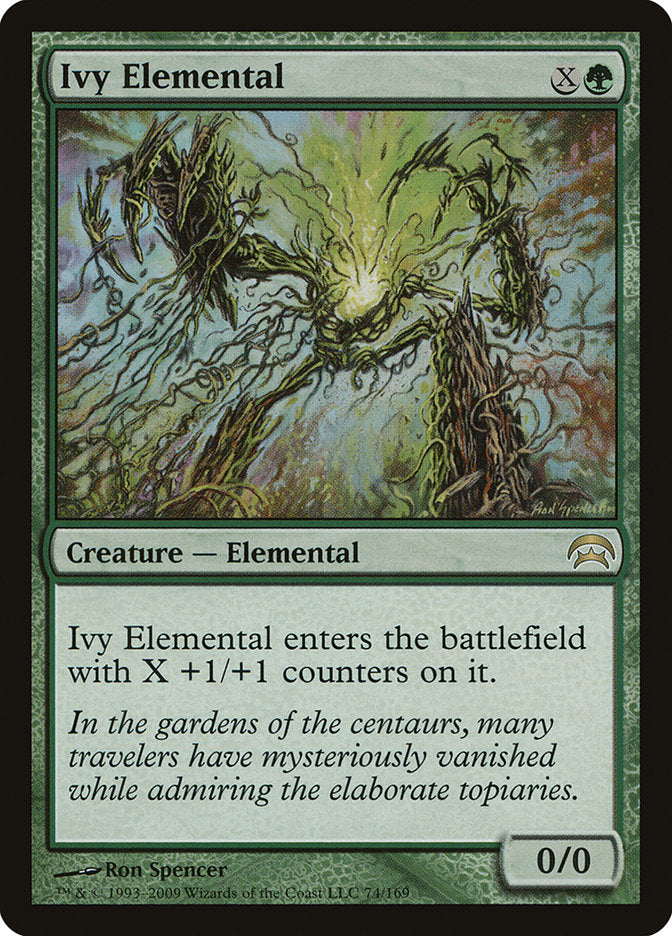 Ivy Elemental [Planechase] - The Mythic Store | 24h Order Processing