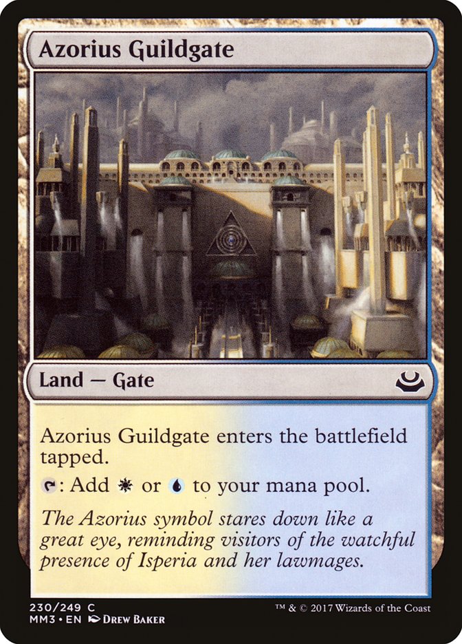 Azorius Guildgate [Modern Masters 2017] - The Mythic Store | 24h Order Processing