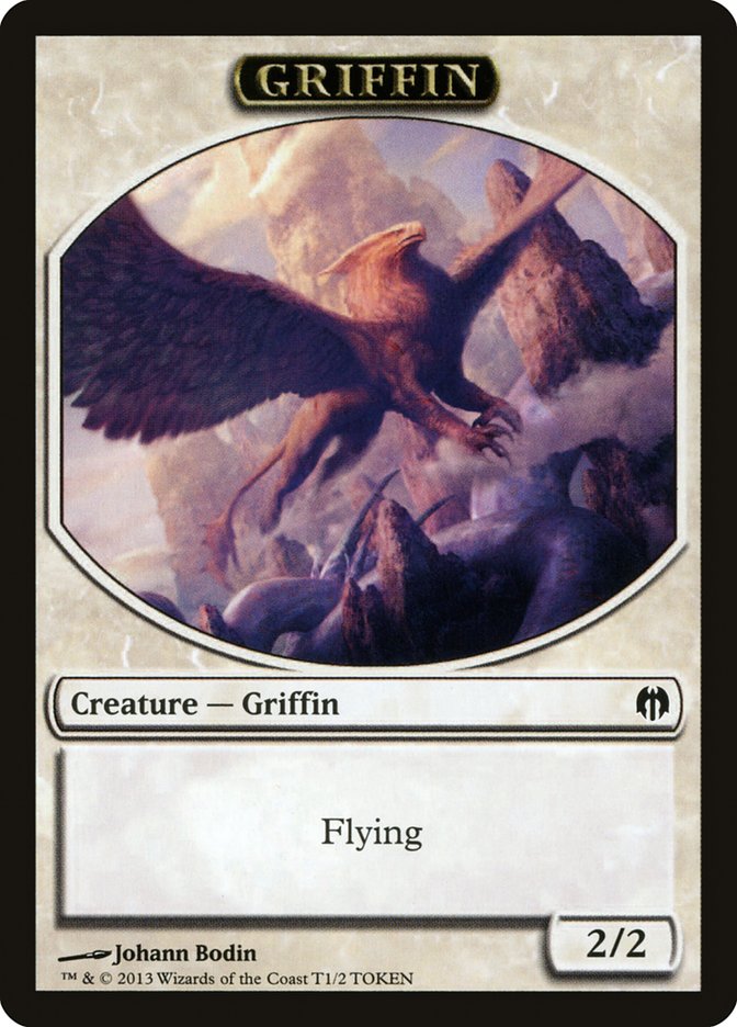 Griffin Token [Duel Decks: Heroes vs. Monsters Tokens] - The Mythic Store | 24h Order Processing