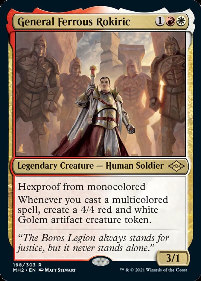 General Ferrous Rokiric [Modern Horizons 2] - The Mythic Store | 24h Order Processing