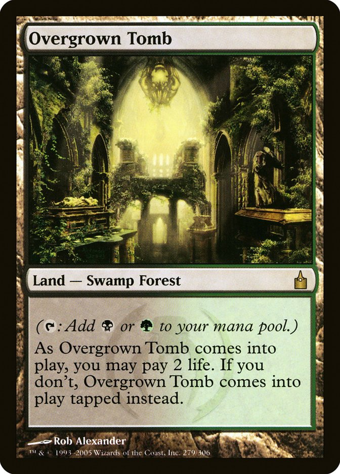 Overgrown Tomb [Ravnica: City of Guilds] - The Mythic Store | 24h Order Processing