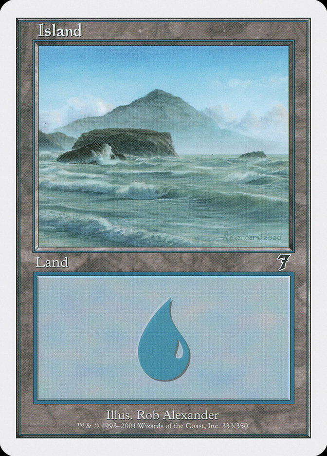 Island (333) [Seventh Edition] - The Mythic Store | 24h Order Processing