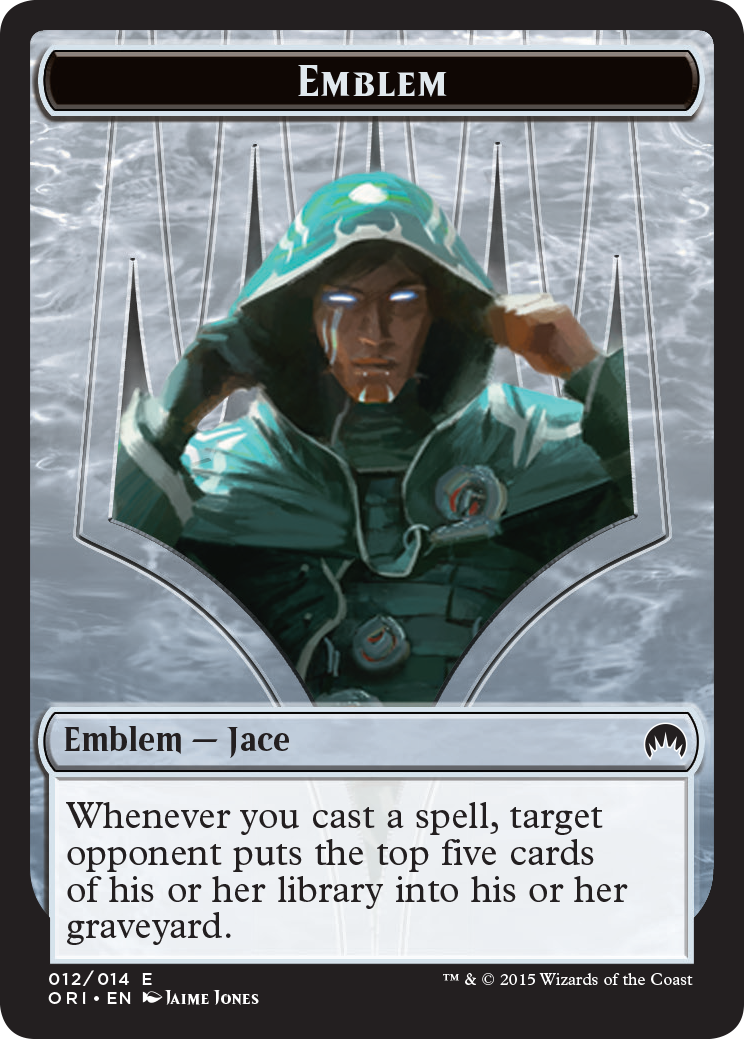 Pest // Jace, Telepath Unbound Emblem Double-Sided Token [Secret Lair: From Cute to Brute Tokens] - The Mythic Store | 24h Order Processing