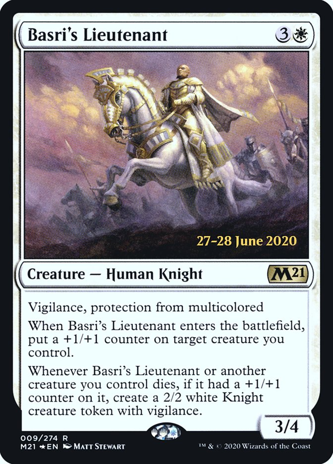 Basri's Lieutenant [Core Set 2021 Prerelease Promos] - The Mythic Store | 24h Order Processing