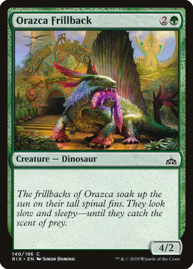 Orazca Frillback [Rivals of Ixalan] - The Mythic Store | 24h Order Processing