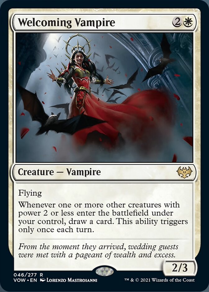 Welcoming Vampire [Innistrad: Crimson Vow] - The Mythic Store | 24h Order Processing