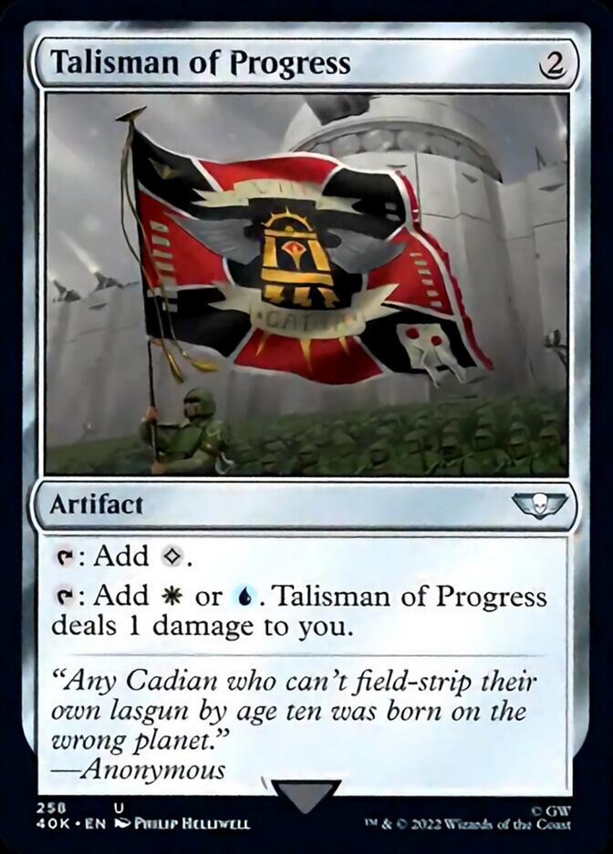 Talisman of Progress (Surge Foil) [Warhammer 40,000] - The Mythic Store | 24h Order Processing