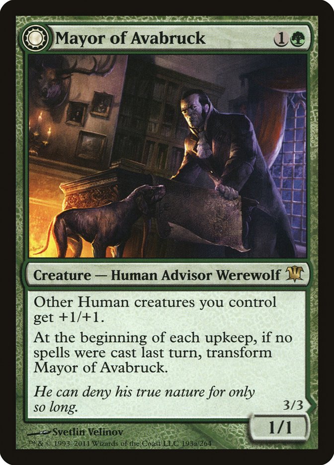 Mayor of Avabruck // Howlpack Alpha [Innistrad] - The Mythic Store | 24h Order Processing