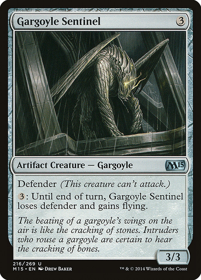 Gargoyle Sentinel [Magic 2015] - The Mythic Store | 24h Order Processing