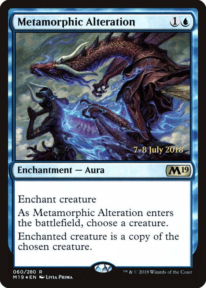 Metamorphic Alteration [Core Set 2019 Prerelease Promos] - The Mythic Store | 24h Order Processing