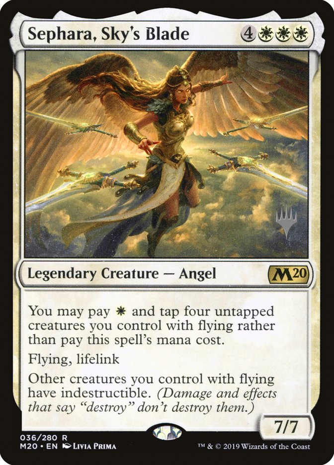 Sephara, Sky's Blade (Promo Pack) [Core Set 2020 Promos] - The Mythic Store | 24h Order Processing