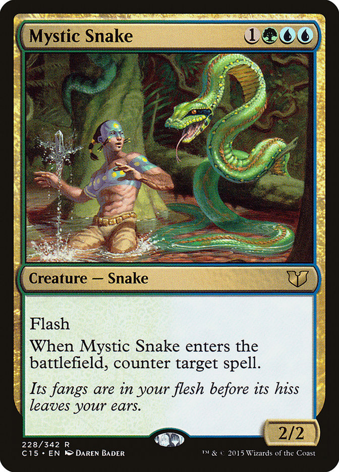 Mystic Snake [Commander 2015] - The Mythic Store | 24h Order Processing