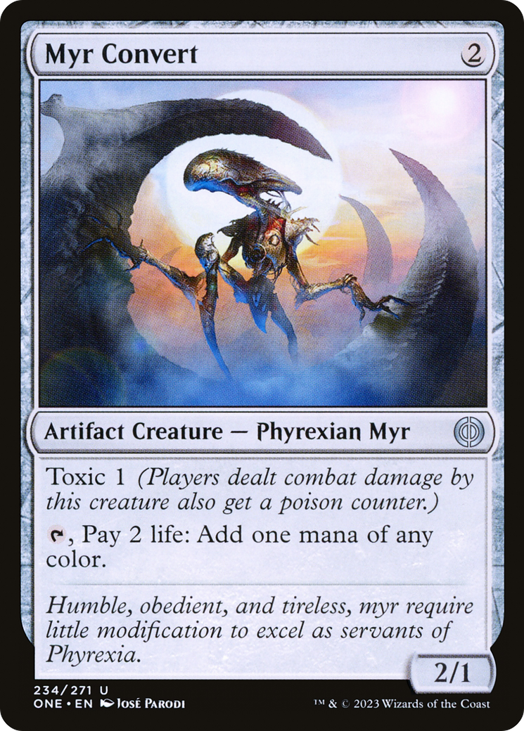 Myr Convert [Phyrexia: All Will Be One] - The Mythic Store | 24h Order Processing