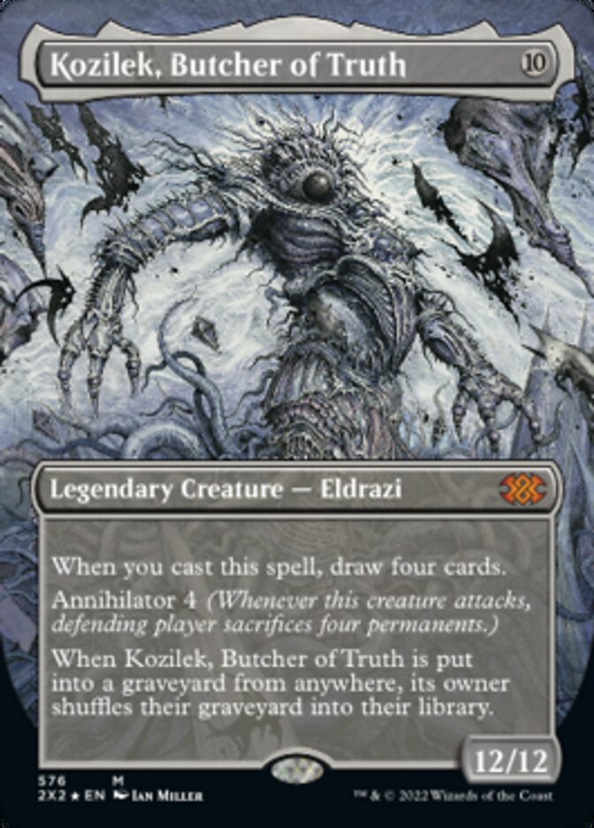 Kozilek, Butcher of Truth (Textured Foil) [Double Masters 2022] - The Mythic Store | 24h Order Processing