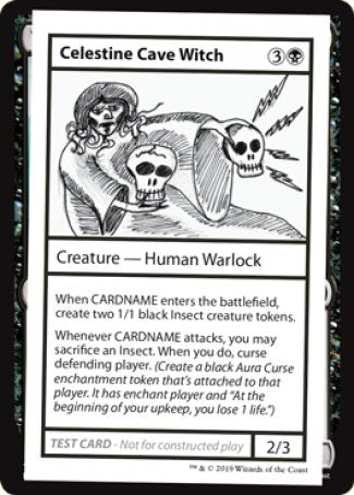 Celestine Cave Witch (2021 Edition) [Mystery Booster Playtest Cards] - The Mythic Store | 24h Order Processing