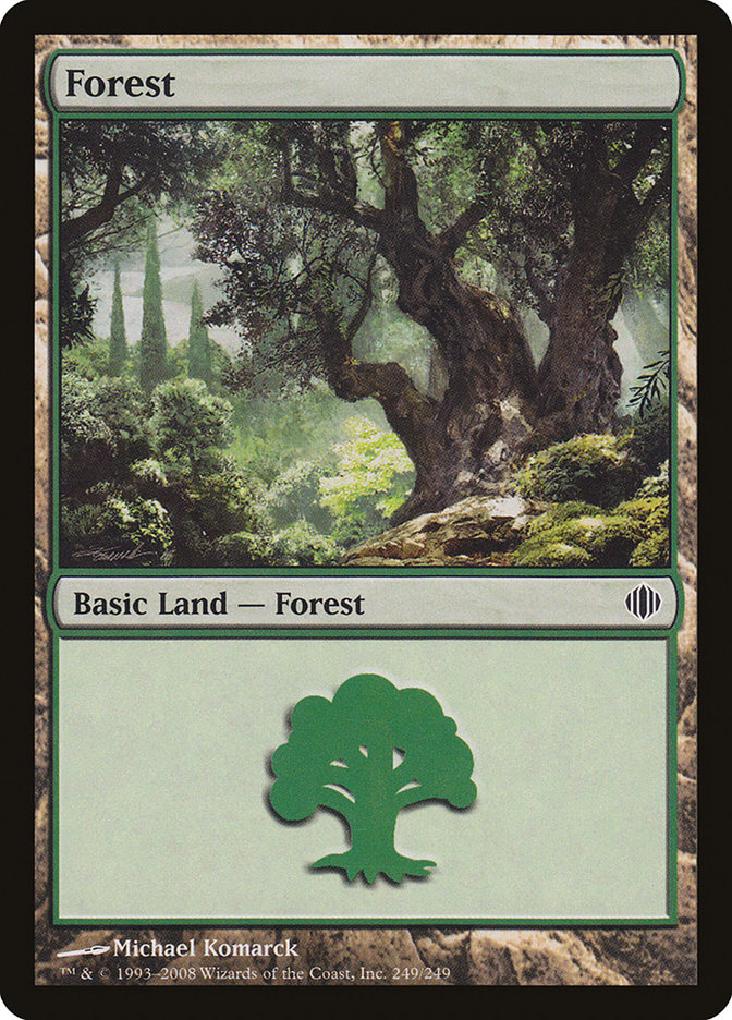 Forest (249) [Shards of Alara] - The Mythic Store | 24h Order Processing