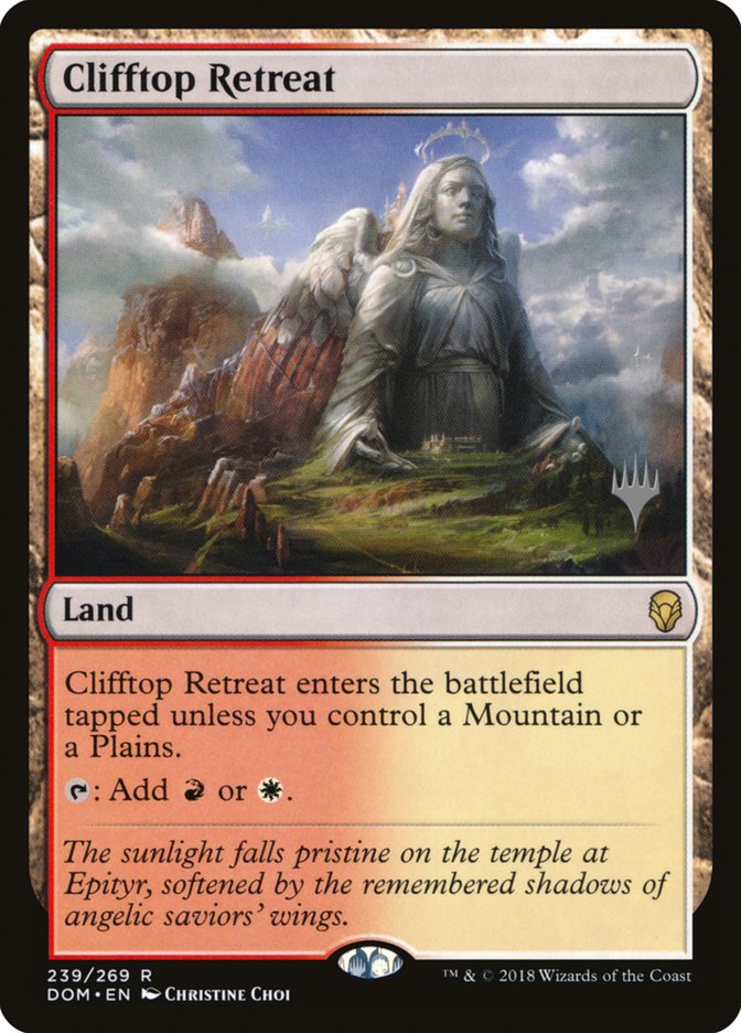 Clifftop Retreat (Promo Pack) [Dominaria Promos] - The Mythic Store | 24h Order Processing