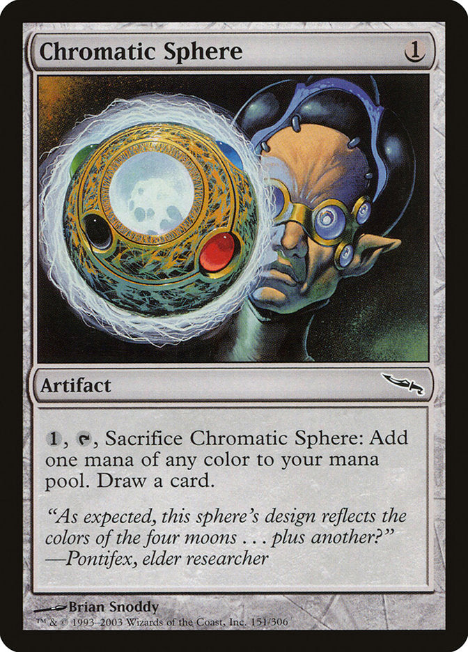 Chromatic Sphere [Mirrodin] - The Mythic Store | 24h Order Processing