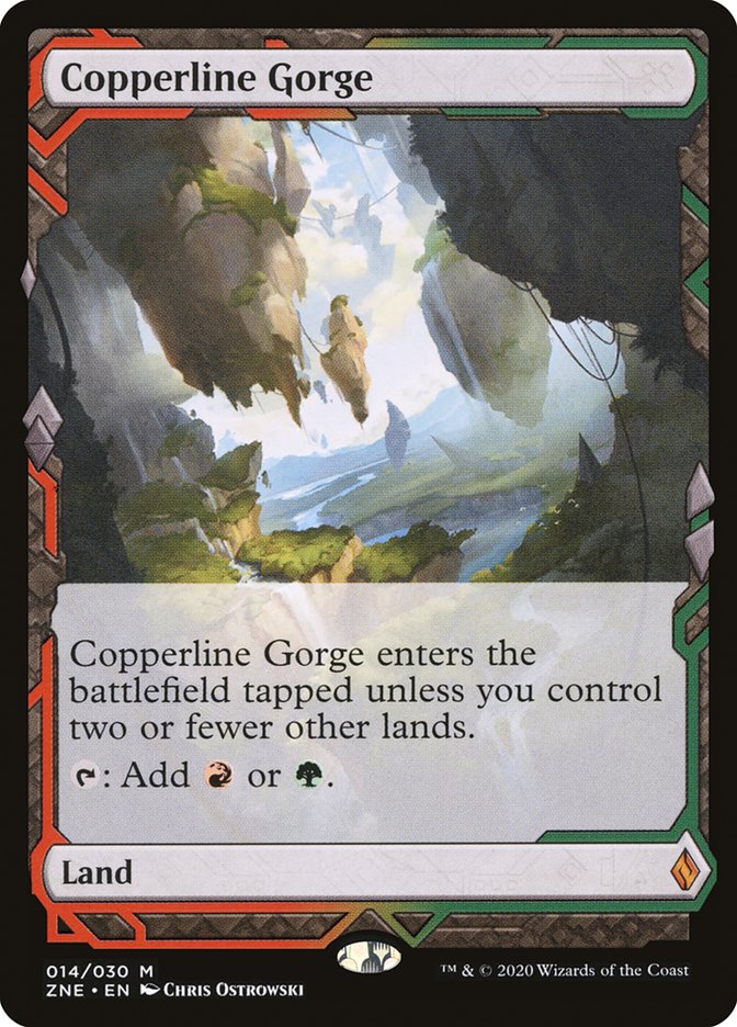 Copperline Gorge (Expeditions) [Zendikar Rising Expeditions] - The Mythic Store | 24h Order Processing