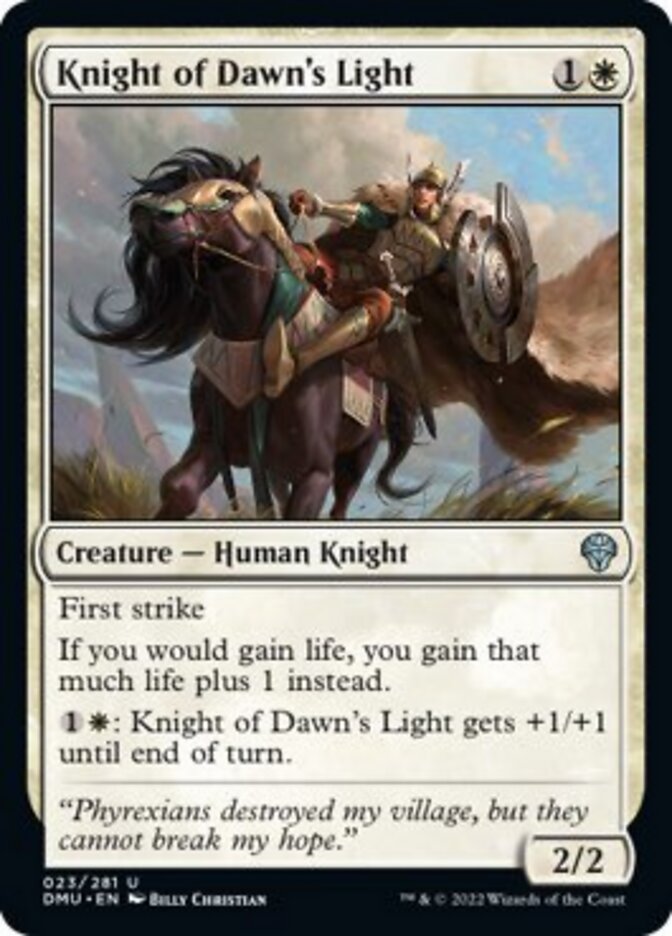Knight of Dawn's Light [Dominaria United] - The Mythic Store | 24h Order Processing