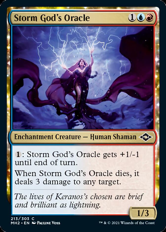 Storm God's Oracle [Modern Horizons 2] - The Mythic Store | 24h Order Processing