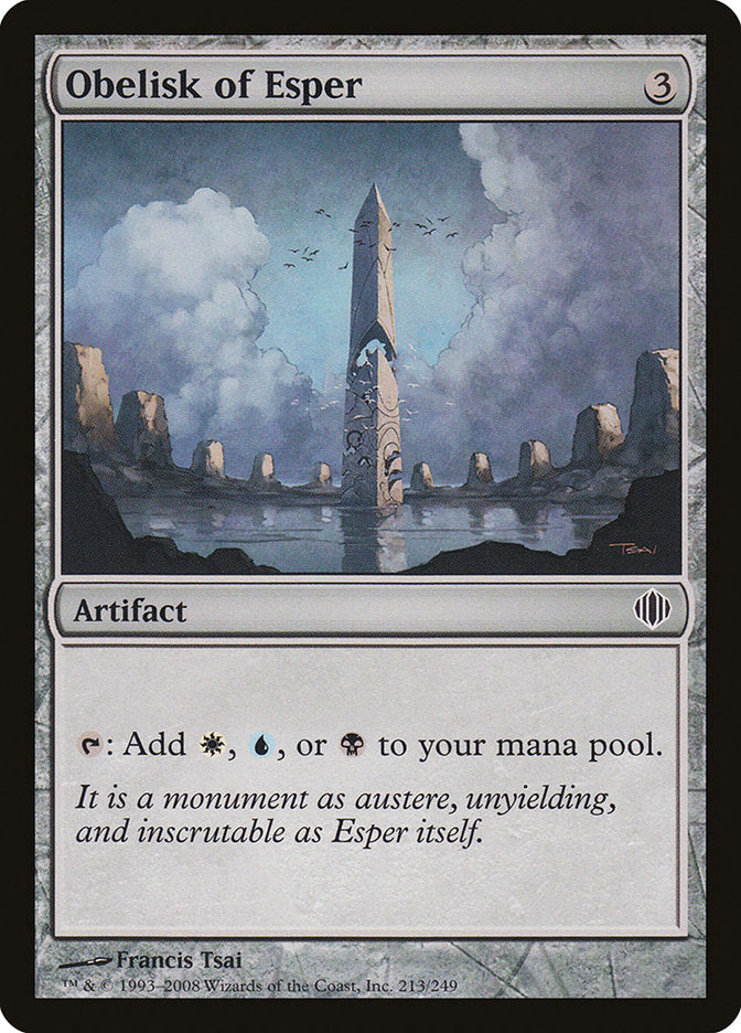 Obelisk of Esper [Shards of Alara] - The Mythic Store | 24h Order Processing