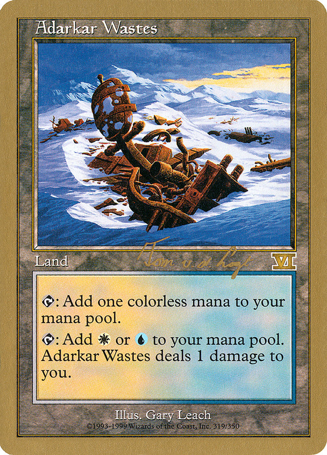 Adarkar Wastes (Tom van de Logt) [World Championship Decks 2000] - The Mythic Store | 24h Order Processing