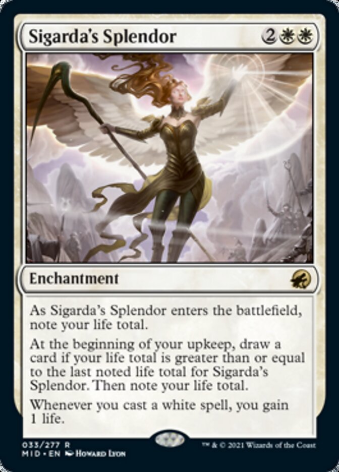 Sigarda's Splendor [Innistrad: Midnight Hunt] - The Mythic Store | 24h Order Processing