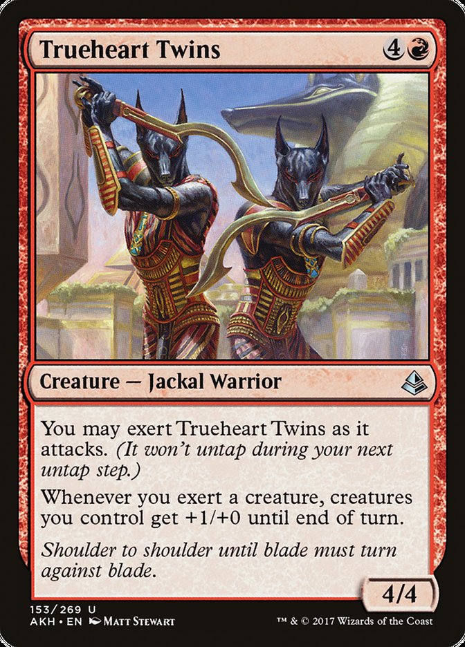 Trueheart Twins [Amonkhet] - The Mythic Store | 24h Order Processing