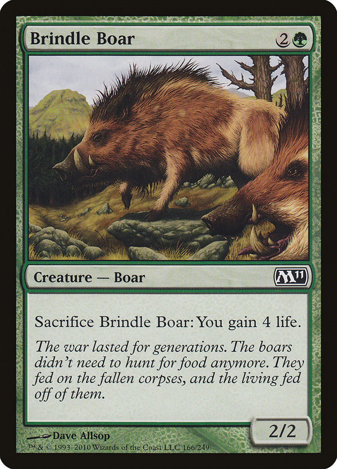 Brindle Boar [Magic 2011] - The Mythic Store | 24h Order Processing