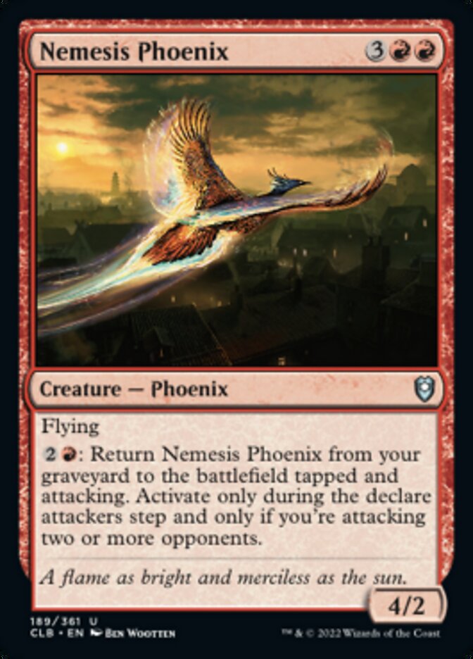 Nemesis Phoenix [Commander Legends: Battle for Baldur's Gate] - The Mythic Store | 24h Order Processing