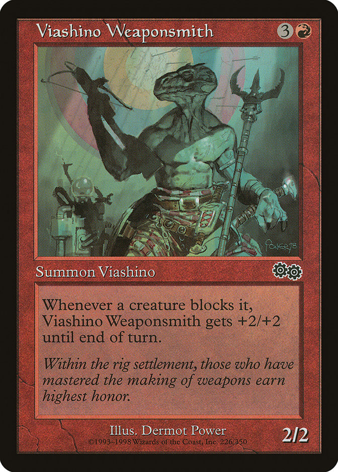 Viashino Weaponsmith [Urza's Saga] - The Mythic Store | 24h Order Processing