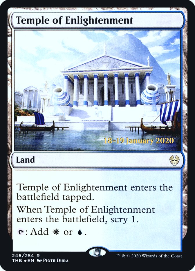 Temple of Enlightenment [Theros Beyond Death Prerelease Promos] - The Mythic Store | 24h Order Processing