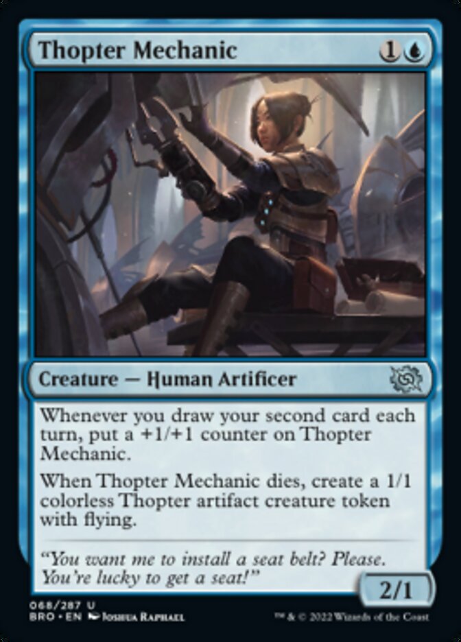 Thopter Mechanic [The Brothers' War] - The Mythic Store | 24h Order Processing