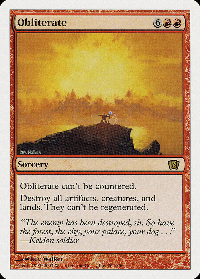 Obliterate [Eighth Edition] - The Mythic Store | 24h Order Processing