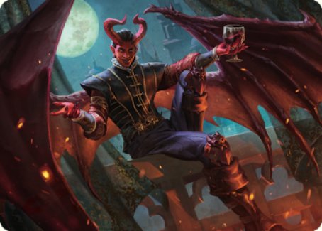 Raphael, Fiendish Savior Art Card (40) [Commander Legends: Battle for Baldur's Gate Art Series] - The Mythic Store | 24h Order Processing